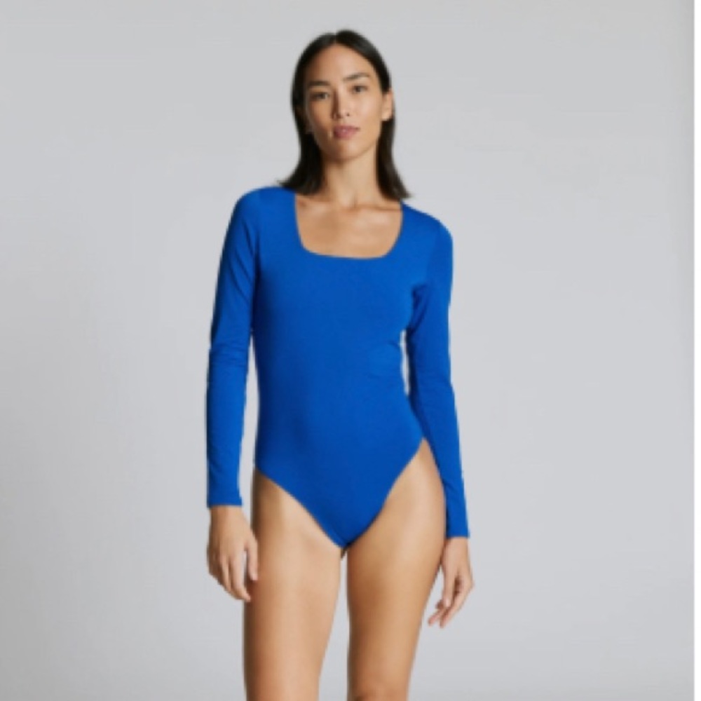 Everlane square neck bodysuit